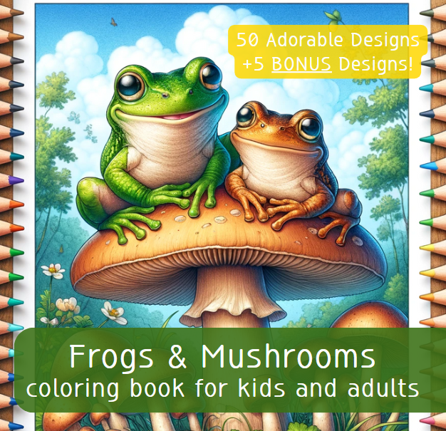 Frogs & Mushrooms cover