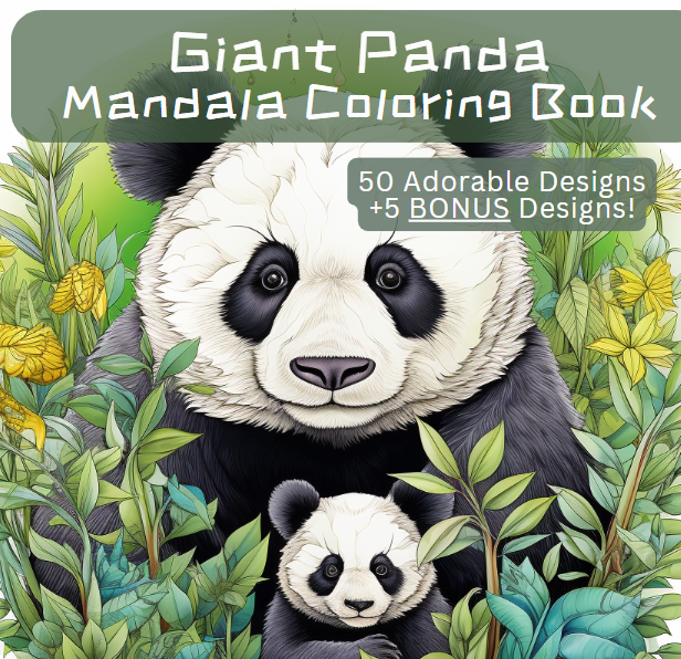 Giant Panda Mandalas cover