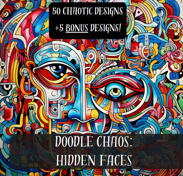 Doodle Chaos: Hidden Faces cover