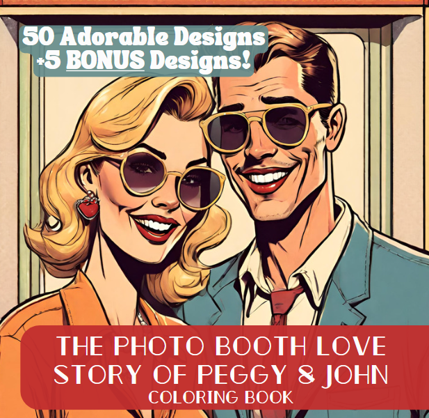 Photobooth Love Story of Peggy & John cover