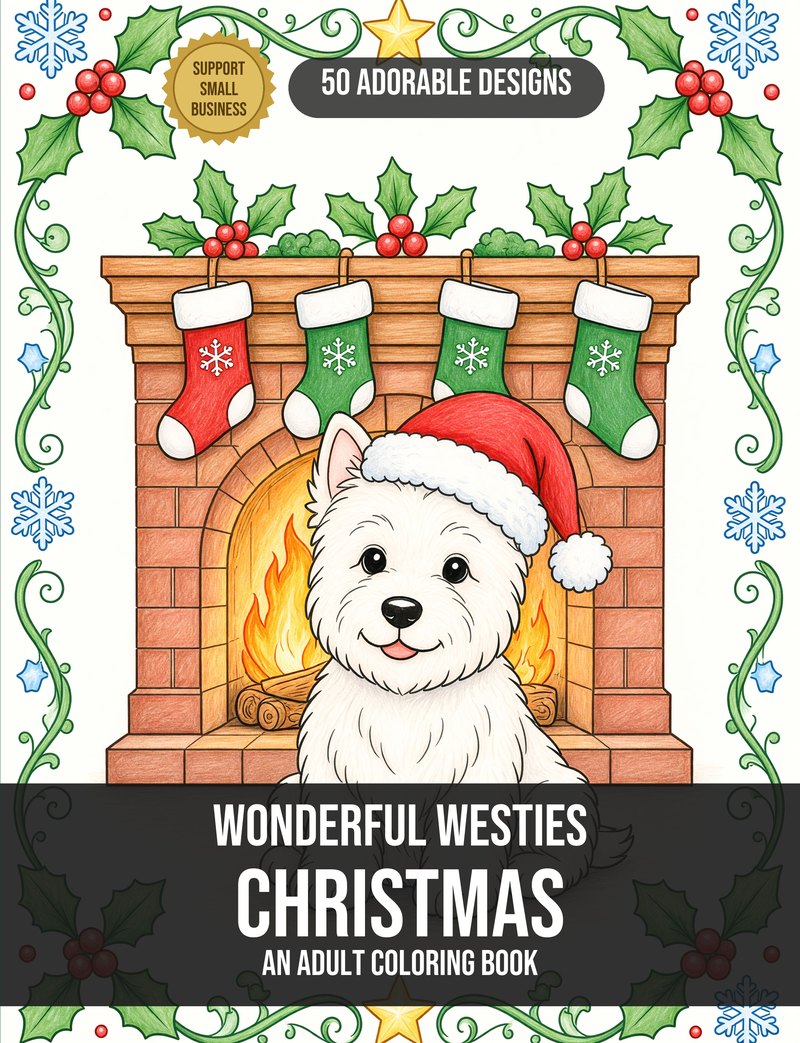Wonderful Westies Christmas cover