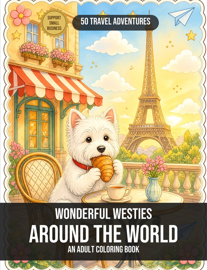 Wonderful Westies Around the World cover